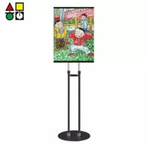 [문구/오피스] 단면삽입식 포스터스탠드 A2 IP 07BK 웰컴보드 메뉴판 안내판 표지판 광고판