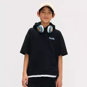 오션스카이 2color남아 쿨링 코튼 후드 반팔 맨투맨 T-shirt - 멀티 JSET_DBJB5819D 937343