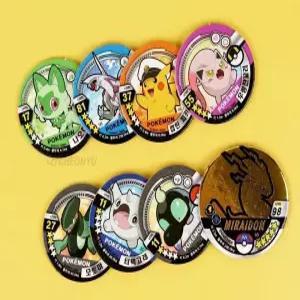 온지니아 뉴 킹빵빵 딱지 18개 1세트 포켓몬딱지