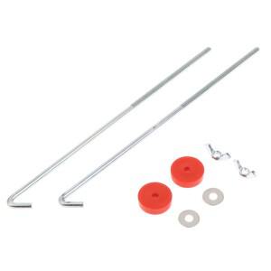 호환 다리미 배터리  자동 타이 다운 마운트  거치대 브래킷 브레이스  25cm  2 개/세트