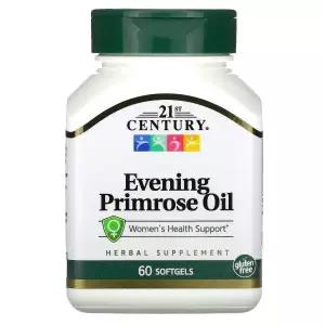 21세기 센트리 Evening Primrose Oil 우먼즈 헬스 서포트 60 소프트젤 센츄리 센추리