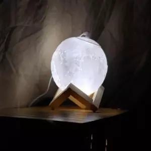 침실조명 듀플렉스 보름달 무드등 가습기