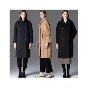 [르오트(LeOT)] 더블린 하이넥카라 핸드메이드 울코트