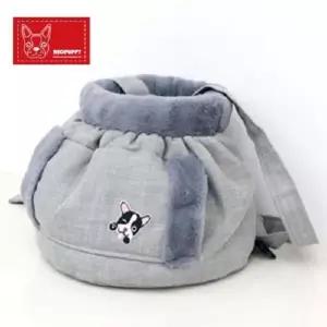 강아지케이지 레드퍼피 캣틀즈워머 이동가방대형 다크그레이