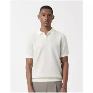 질스튜어트뉴욕 맨 베이지 투톤 부클 세미오버 카라 니트 JNSW4B008I2 추천