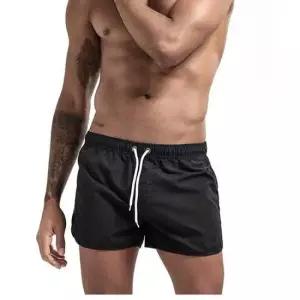 남자밴딩팬츠 남성 바스락원단 3부 여름철 옆트임 반바지