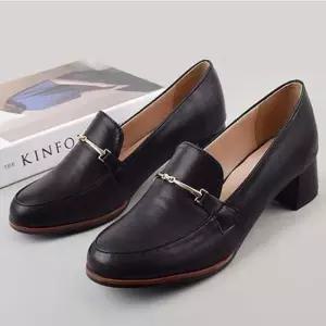 여성구두펌프스 여성 로퍼구두 통굽 미들힐 정장구두 근무화 펌프스