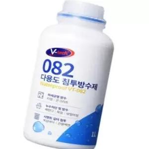 수제 브이텍 다용도 침투방수제 시멘트 벽면 갈라짐 1L