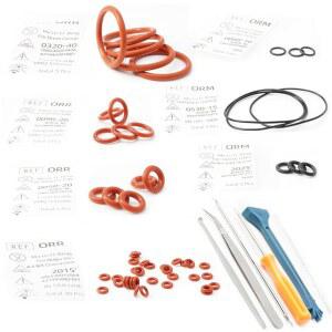 [미국배송] 필립스 라떼 고 2200 3200 3500 EP4300 5100 5400 판나렐로 1200 2500 시리즈를 위한 FUSHIPRO O 링 교체 부품 완전 자동 에스프레소 누출 문제 해결