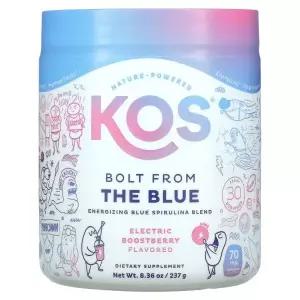 KOS Bolt from the Blue Energizing 스피룰리나 Spirulina Blend Electric 부스트 BoostBerry 베리 맛 8.36