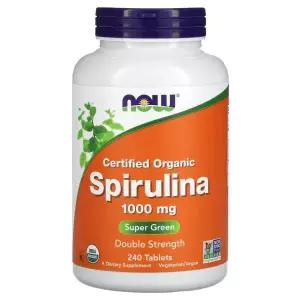 나우푸드 Certified 오가닉 Organic 스피룰리나 Spirulina 1000mg 240정
