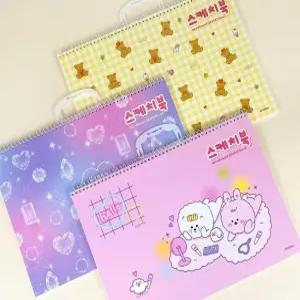 온리진 스케치북 여 랜덤발송 드로잉북 미니스케치북