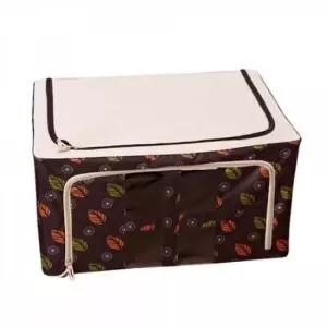 [생활] 접이식 수납박스 80리터 리빙정리함 다용도 정리함 수납용품