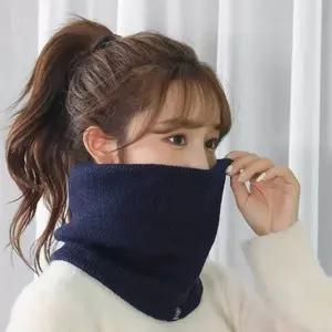 방한 넥워머 안감기모 겨울 방한 보온 넥스카프 니트 집업넥워머