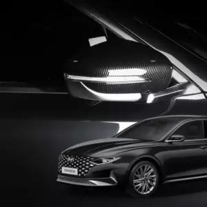 [CAR] 더뉴그랜저 사이드미러 카본몰딩