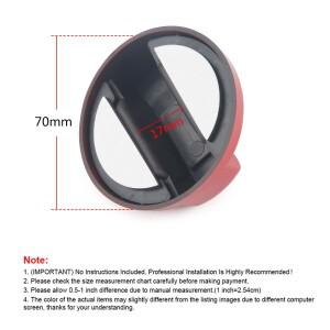 호환 자동차 가스 연료 탱크 커버 도요타 오일 필러 캡 대한 장식 가솔린 Camry에 트림