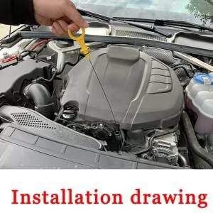 호환 아우디 A4 A5 Q3 Q5 폭스바겐 2.0T B8 B9 2009-2017 06H115611E 자동차 액세서리용 엔진 오일 딥스틱