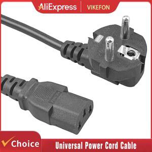 EU US 플러그 5M 60C 블랙 범용 NEMA AWG 3핀 IEC320C13까지 케이블 PWC75A150 전원 250V 18 코드 5FT 15P에서