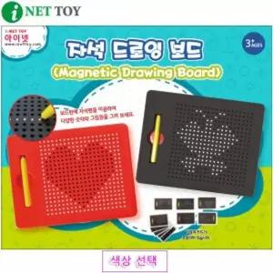 아이넷 자석 드로잉 보드/유아/소근육/발달/교구/보드판/자석놀이/인지력/매직/구슬/집중력/학습판