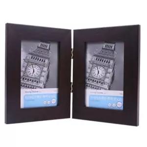 모티브액자4x6W 10x15cm(밤색) 벽걸이액자 A4액자 사진액자 탁상액자 미니액자