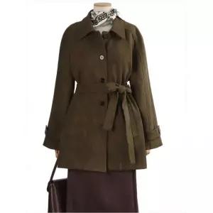 [쉬즈나인]틸버 벨티드 쎄무 하프코트