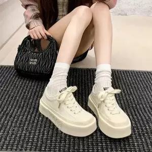 팽블몰 여자 가을 통기송편 키높이 통굽 플랫 단화 HO3