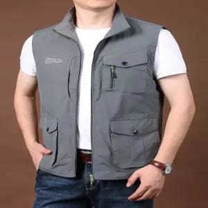 고급작업조끼 조끼 멀티포켓 작업복 아이스 상의
