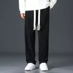 슬렉스 기모 안감 골덴 넉넉한 허리밴딩 끈조절 일자 팬츠