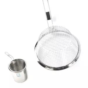 손잡이 원형 튀김 건지기 소 19cm