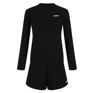 매장정품 ARENA 아레나 이니셜 주니어 레저 래쉬가드 세트(A4BG1GS83BLK) 1107959