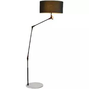 마룬 모던 거실 플로어 램프 무드등