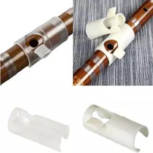 CCeCCe 2팩 플루트 윈드 디렉터 연습 도구 클립 엠보큐어 송풍 보조 노즐 공기 흐름 훈련 장치 초보자용