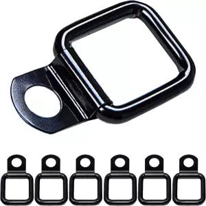 타이다운 D 링 세트 설치하기 쉬운 트럭 타이 다운 화물 커버 마운트 픽업 트레일러 캠핑카 보트 등을 위한