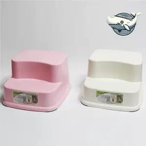 안전한 2단 발판 스텝스툴 어린이 의자 가정용 GcT7+6MnC