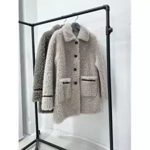 금강모피금강 자제체작 헤리티지 양모 하프코트 CNH-904 2컬러브랜드스토어