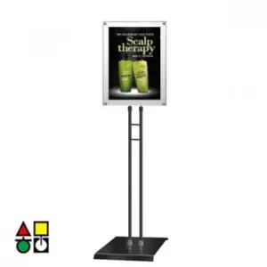 [문구/오피스] 보급형 자석부착식 포스터스탠드 A3 SSMMP 02QBK 웰컴보드 메뉴판 안내판 표지판 광고판