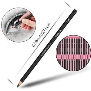 14/26/64/126 PCS 드로잉 키트 스케치 연필 세트, 3색 흑연, 목탄, 블렌딩 도구가 포함된 미술 용품