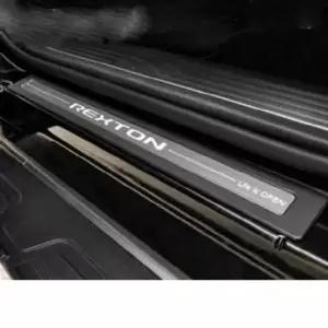 [CAR] 렉스턴 스포츠 사이드 스커트 몰딩 메탈 스텝 발판 사이드스커프 크롬