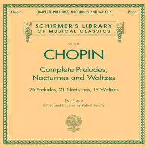 쇼팽 - 전곡 녹턴과 왈츠 피아노 악보 완성 클래식 음악가를 위한 고급 낭만 컬렉션 쉬머 도서관 ...
