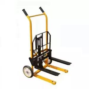 수동 지게차 핸드 09m리프팅 리프트 유압 파레트 스태커 트럭 (포크형) 00kg하