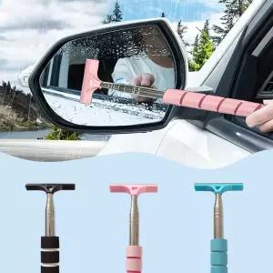 사이드미러 셀카 닦이봉 미니 와이퍼 물기 제거 셀프 닦기 차량 유리 청소 도구