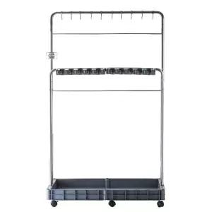 청소도구 거치대 걸이대 보관함 정리대 대걸래