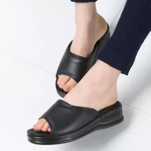 편한 직장인 슬리퍼 키높이 5cm 무지 데일리슈즈 QxN1+9Rpp