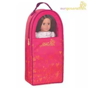 [에이치플러스몰]인형캐리어 인형 오지돌스 공주인형 핫핑크