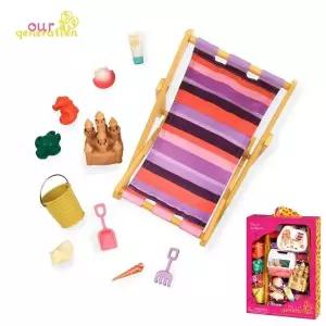 [에이치플러스몰]액세서리 비치체어 오지돌스 세트