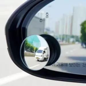 C62원형 보조미러 백미러 자동차 흡착식 거울 와이드 초보운전 보조미러 안전운전용품