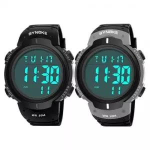 bns 큰화면 어르신 군인 LED 디지털 전자 시계 스포츠시계 LED시계 입대준비 디지털시계