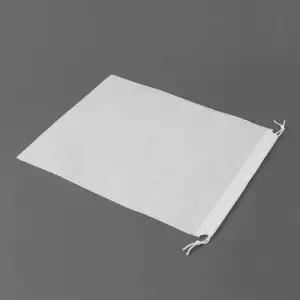 TBZ 화이트 부직포 스트링 수납파우치 20p세트 44X53cm) 가방속가방 미용가방 가방속백