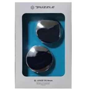 퍼즐 사각지대 보조미러 보조거울 무테 부착식 2개 광각 트럭 사각지대 화물차 카미러