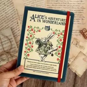 TBZ 앨리스 150주년 기념 다이어리 - 화이트래빗 만년형 심플 이상한나라 자기계발 2025